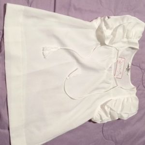 White NWT joy joy xs 100% viscose sleeveless blouse